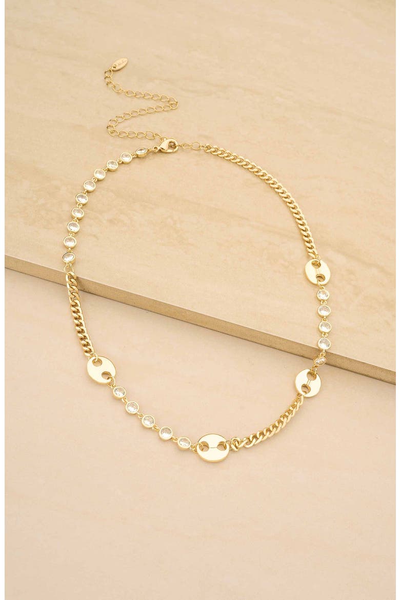 Chain Necklace, Alternate, color, GOLD