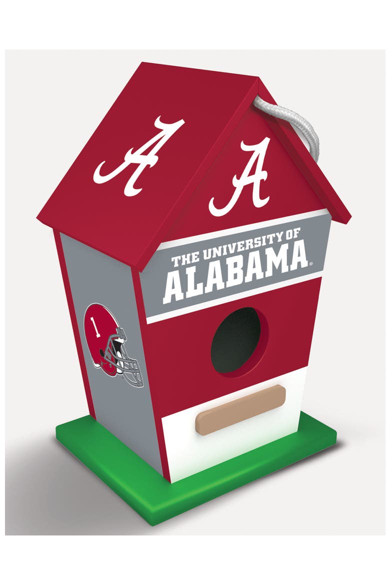 Alabama Crimson Tide Birdhouse, Main, color, Multicolor