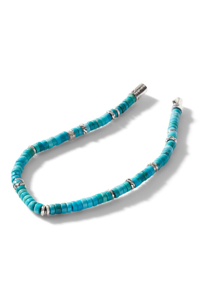 Heishi Bracelet, Alternate, color, TURQUOISE
