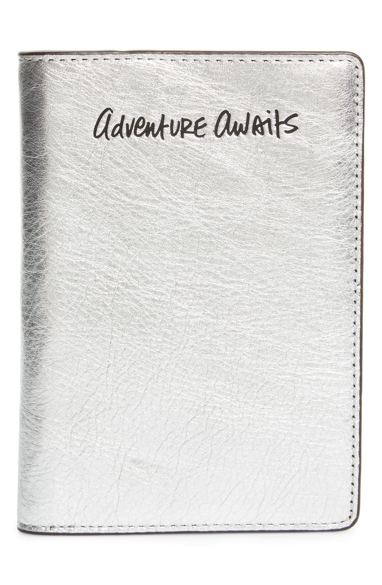 Rebecca Minkoff Adventure Awaits Passport Case, Main, color, 
