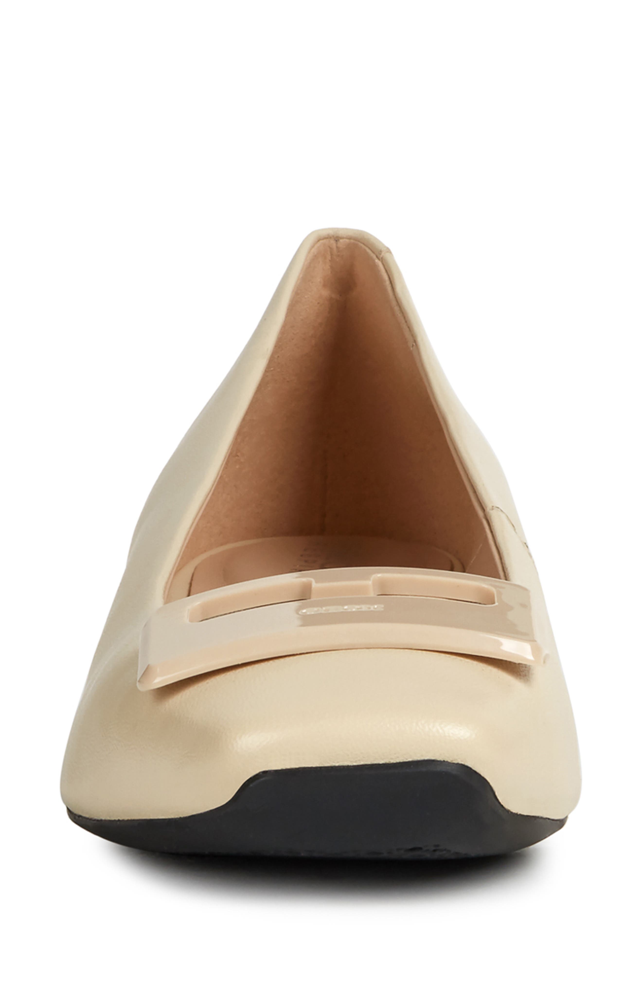 Vivyanne Square Toe Loafer Pump, Alternate, color, SAND LEATHER