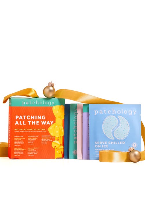Patchology Patching All The Way Holiday Eye Gel Collection Set $21 Value In Transparent
