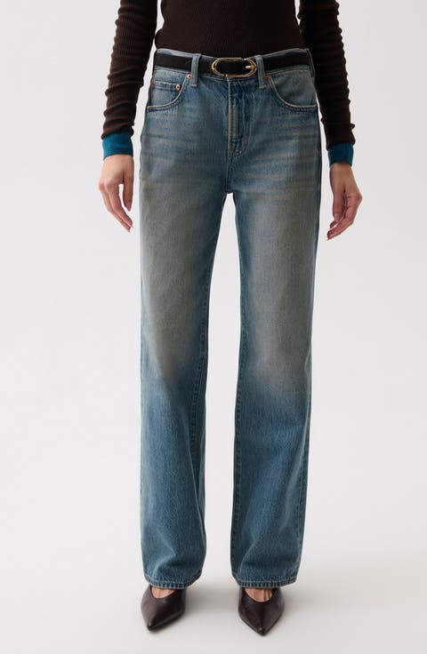 Harlowe High Waist Wide Leg Jeans