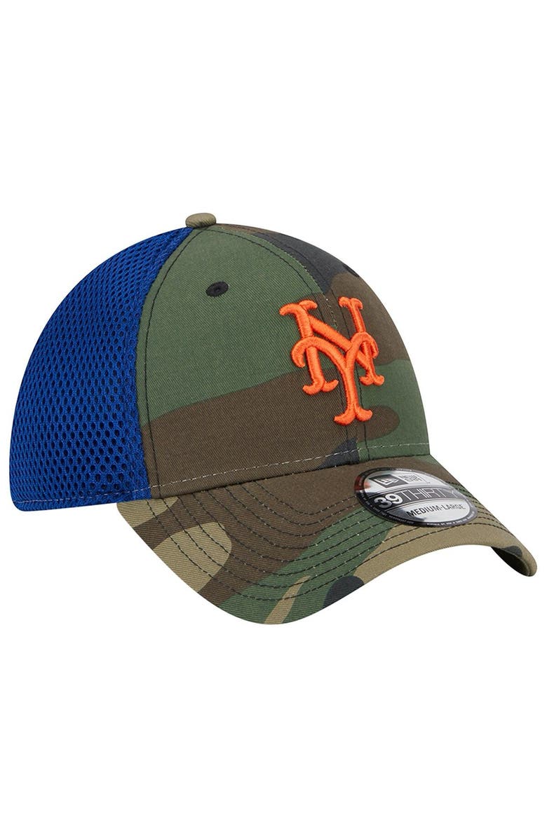 New Era Men's New Era Camo New York Mets Team Neo 39THIRTY Flex Hat, Alternate, color, 