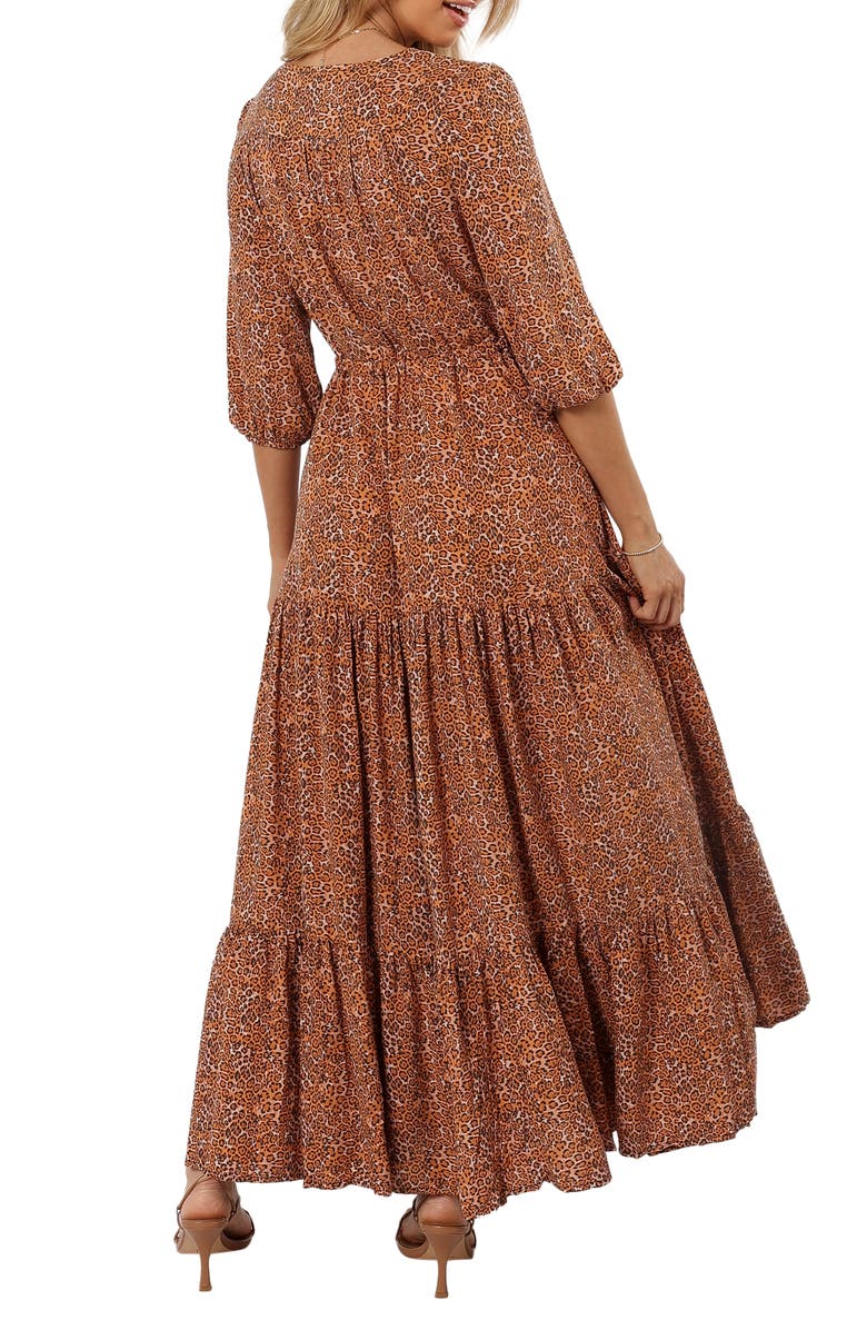 Petal & Pup Kelda Tiered Maxi Dress, Alternate, color, 