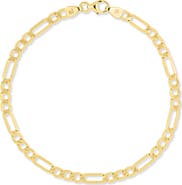 Bony Levy 14K Gold Figaro Chain Bracelet