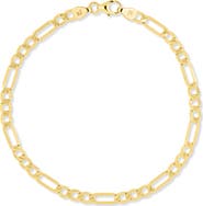 Bony Levy 14K Gold Figaro Chain Bracelet