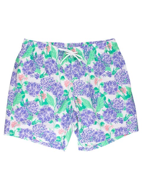 UPF50+ Sun Protected Men's Stretch Swim Trunks