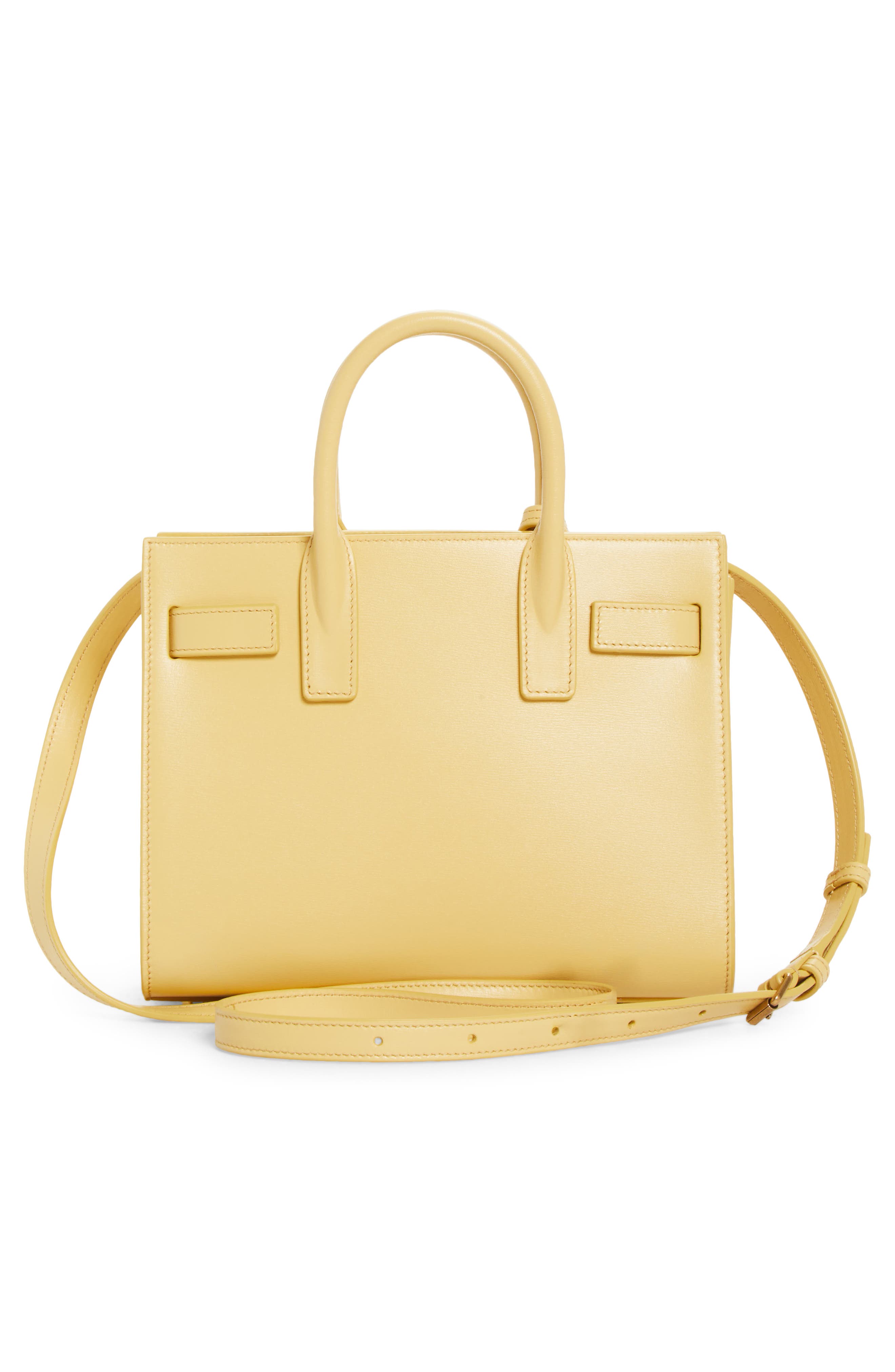 Nano Sac de Jour Leather Tote, Alternate, color, SOFT LEMON