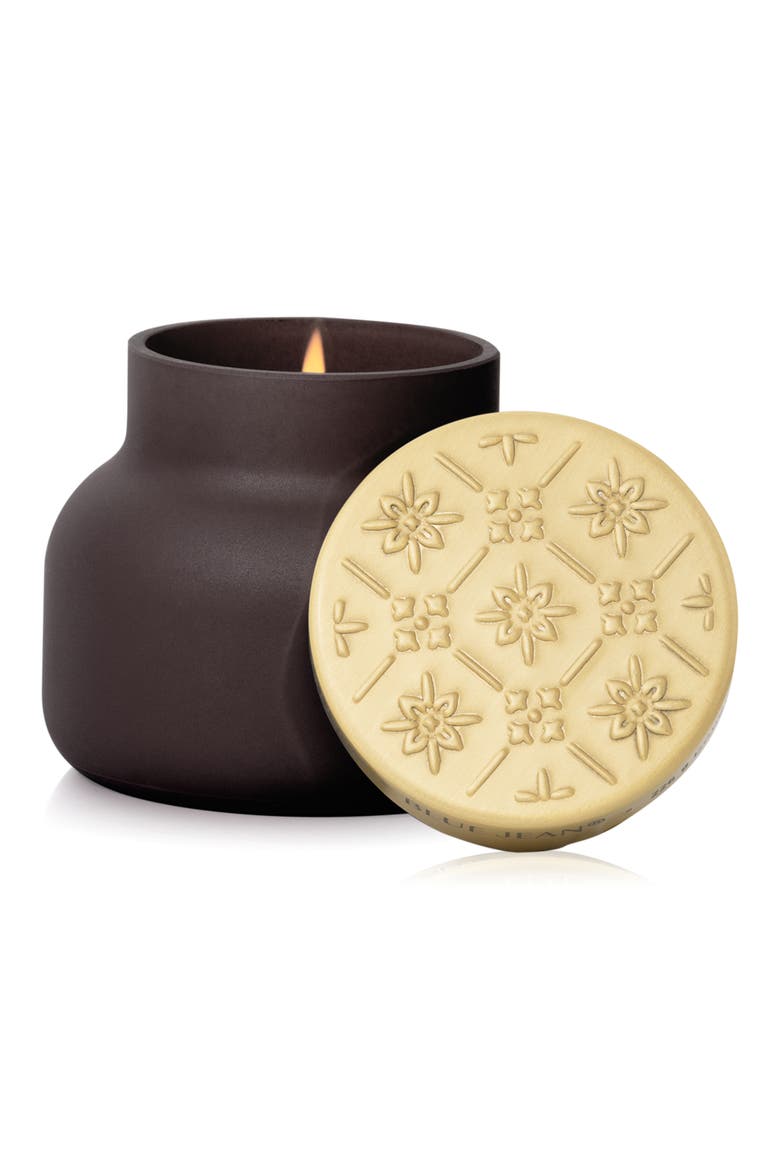 Terrazza Velluto Petite Candle, Alternate, color, MOCHA