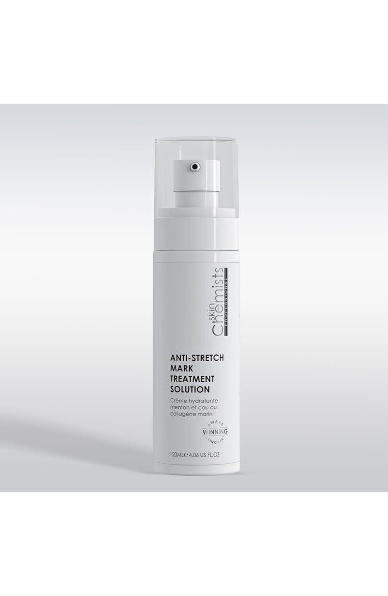 SKINCHEMISTS Anti-Stretchmark Treatment Solution 120ml for Loss of Firmness, Anti-Aging, Alternate, color, White