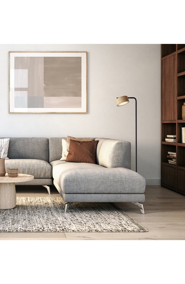 ADESSO LIGHTING Roman LED Floor Lamp, Alternate, color,