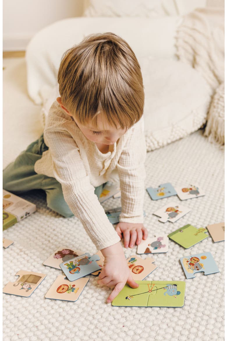 Match Numbers & Opposites Learning Puzzle Set, Alternate, color, Multi
