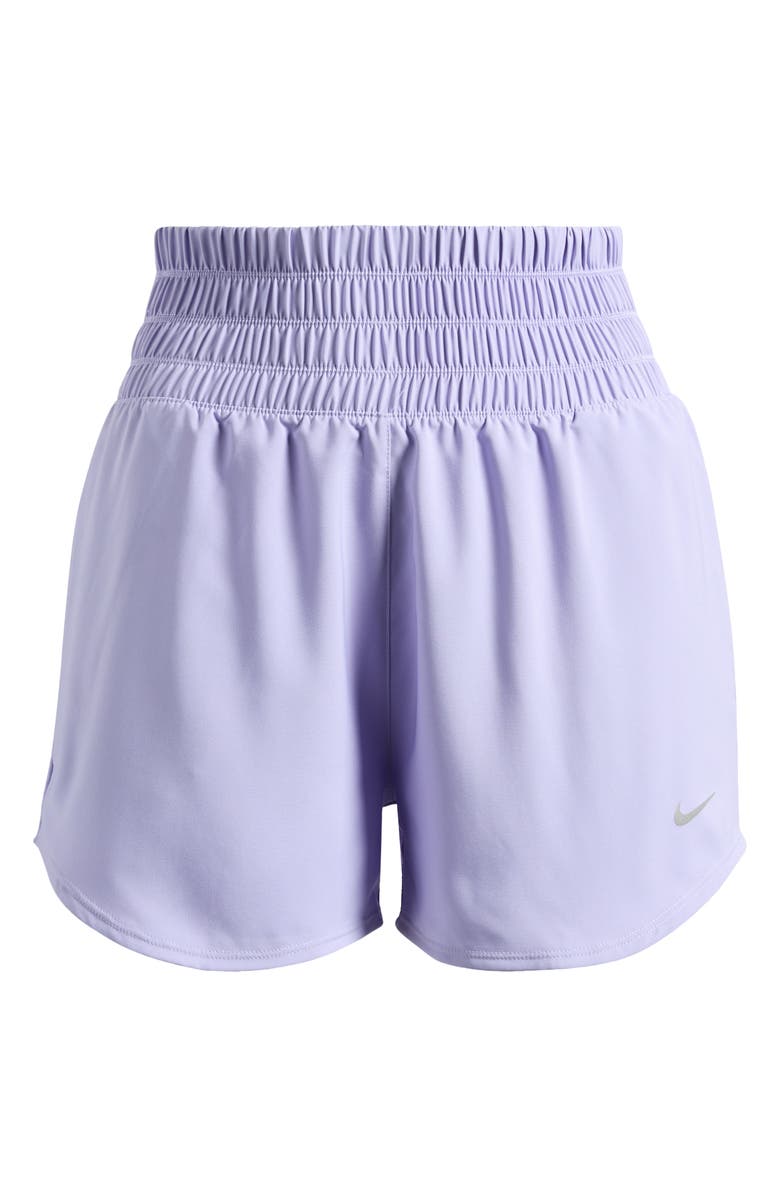 Nike Dri-FIT Ultrahigh Waist 3-Inch Brief Lined Shorts, Alternate, color, 533 Lilaci/Refsil