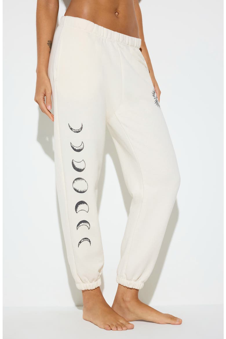 Power of Sun Eden Joggers, Alternate, color, VINTAGE WHITE