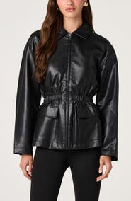 ASTR the Label Cavanaugh Faux Leather Jacket