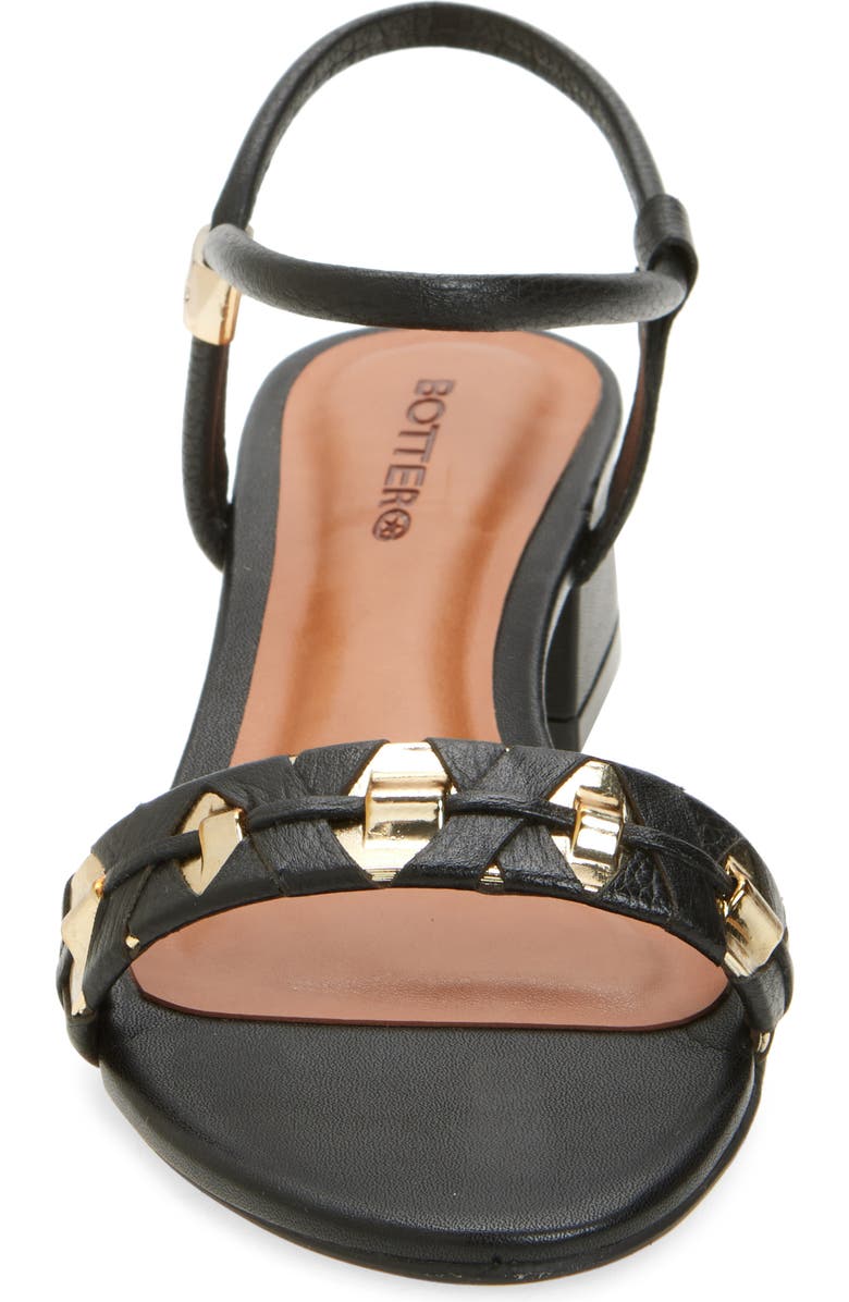 Bottero Elsa Ankle Strap Sandal, Alternate, color, Preto