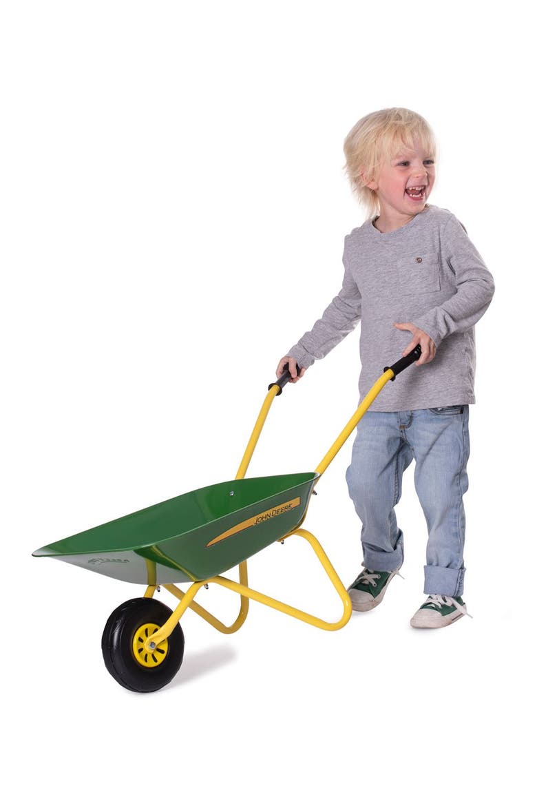 John Deere Children's Wheelbarrow, Alternate, color, Green