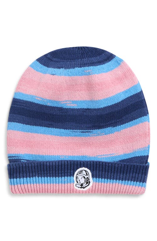 Billionaire Boys Club Time & Space Skull Beanie In Blue