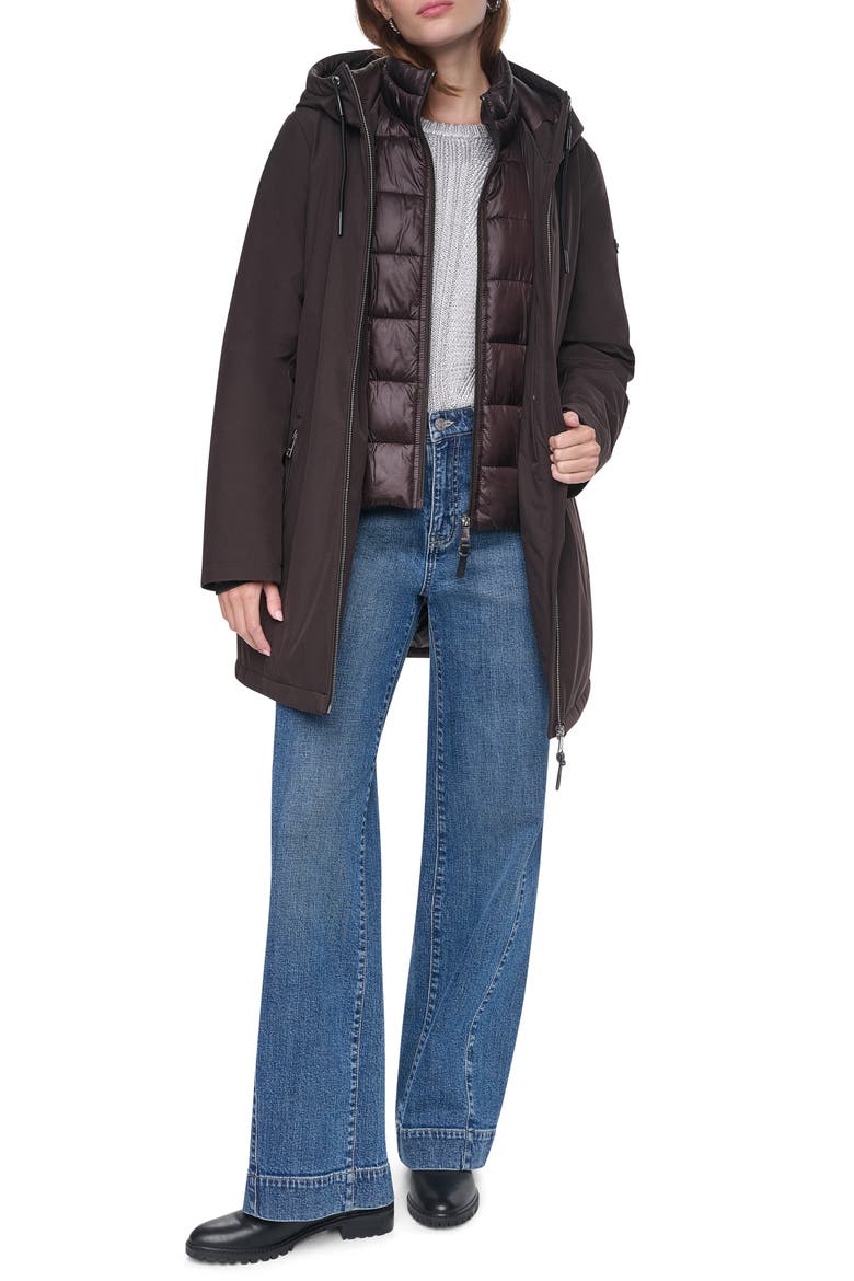 Softshell Jacket with Ciré Bib, Alternate, color, BITTER