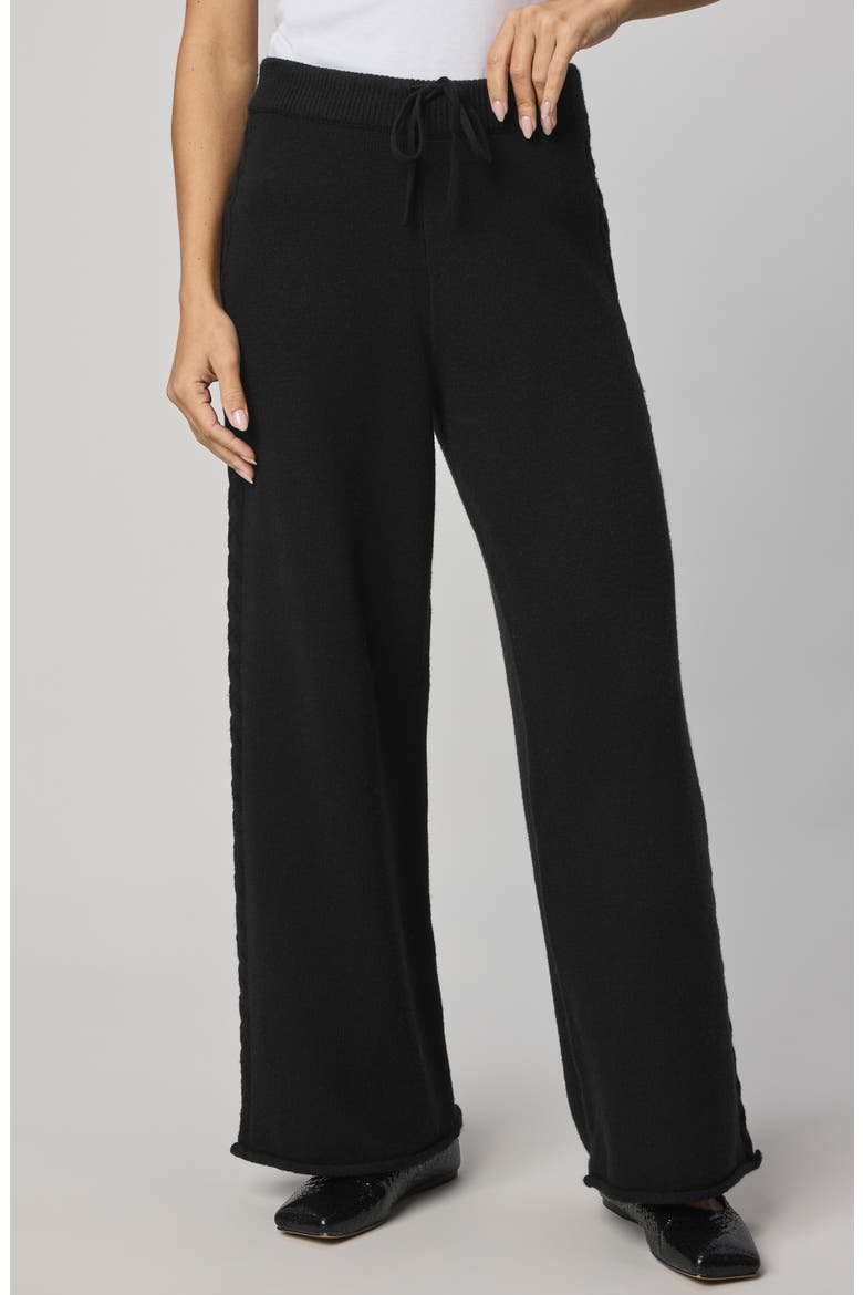 Jetset Sweater Pants, Main, color, BLACK