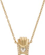 Kate Spade New York happy fry-day pendant necklace