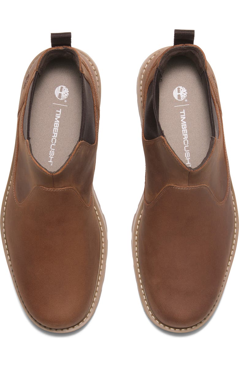 Timberland Britton Road Mid Chelsea Boot, Alternate, color, Rust Full Grain