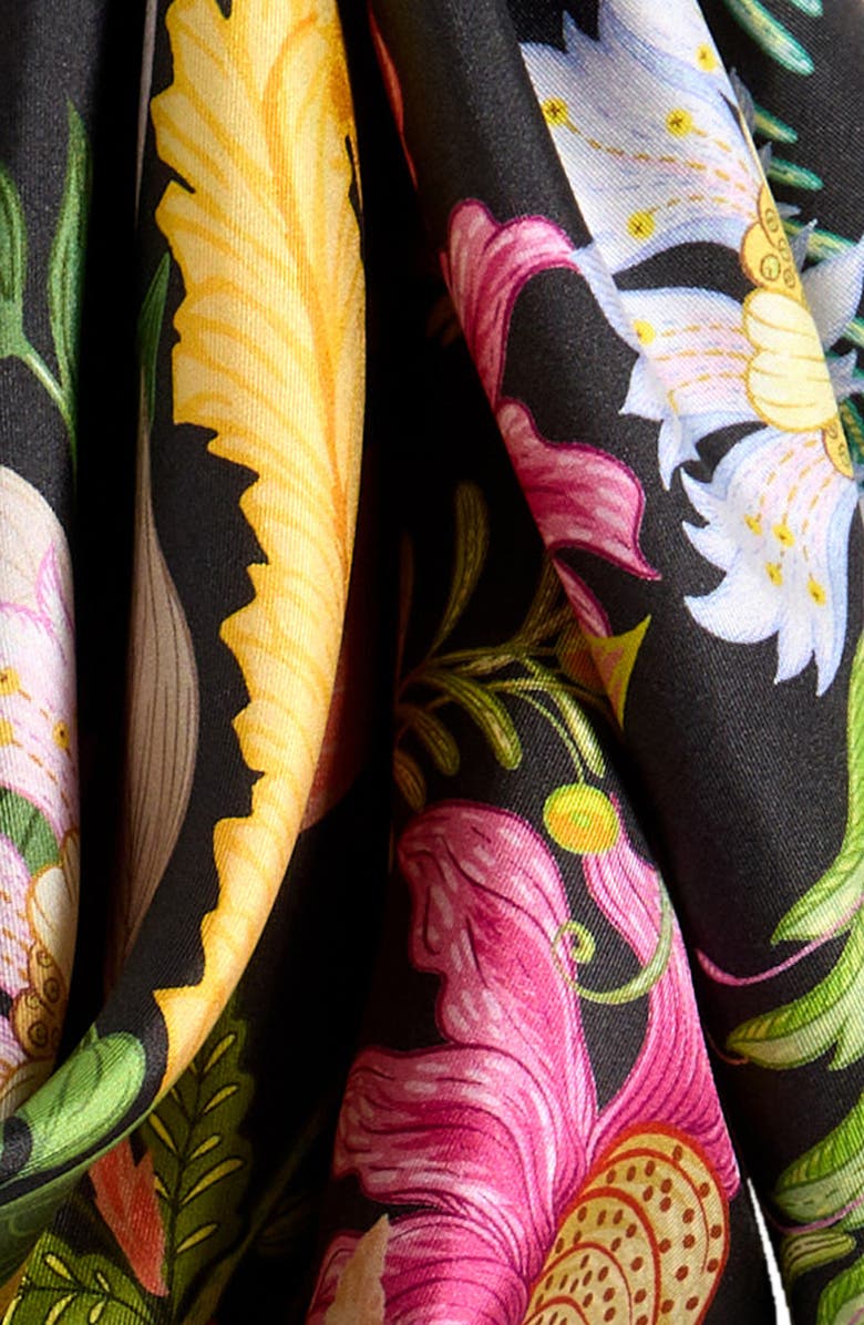 Echo Oasis Silk Square Scarf, Alternate, color, 