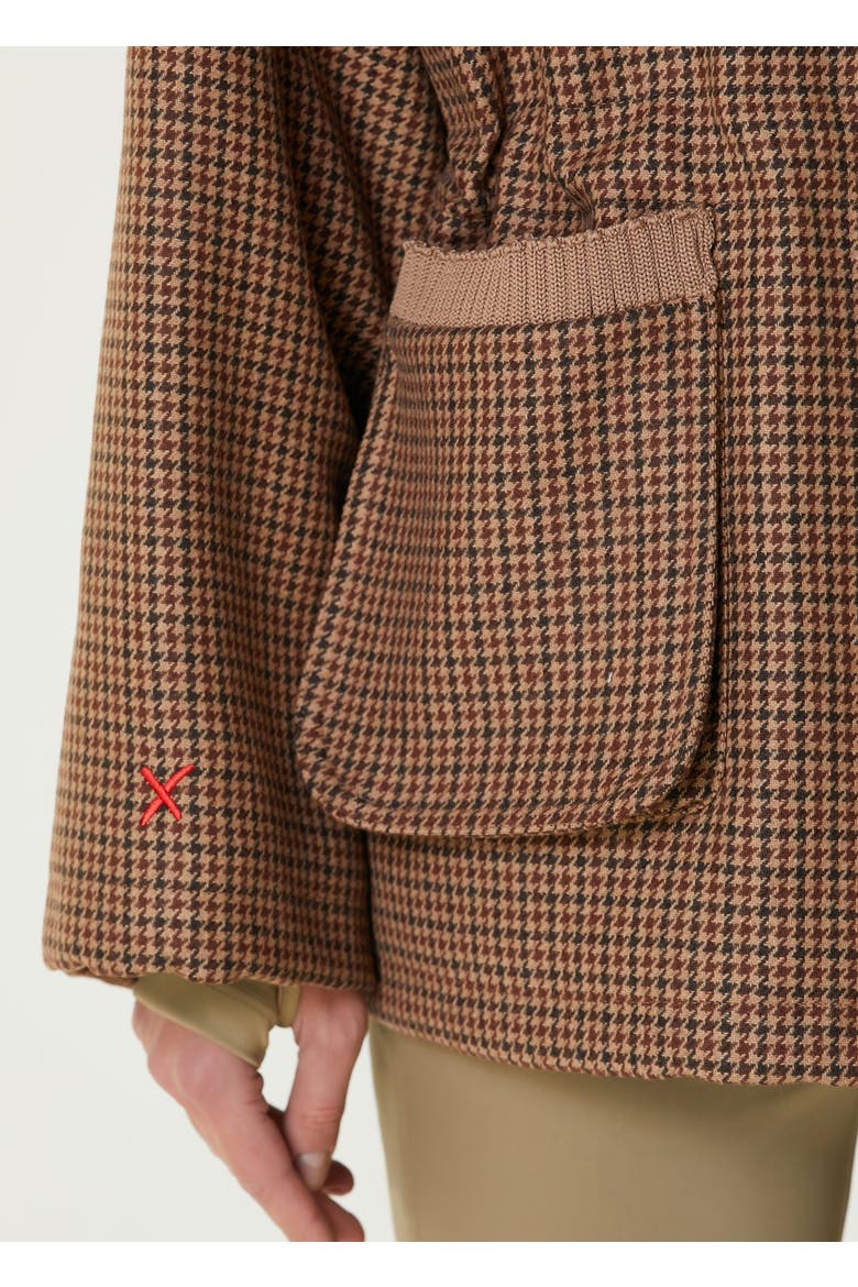 Wool & Cashmere Blend  Puffer Coat, Alternate, color, Brown