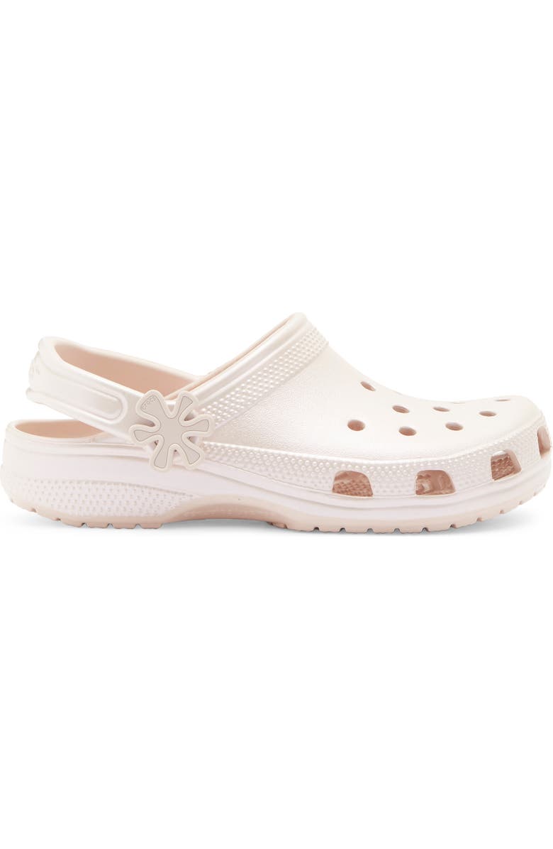 CROCS Kids' Classic Pearl Shine Clog, Alternate, color, Quartz