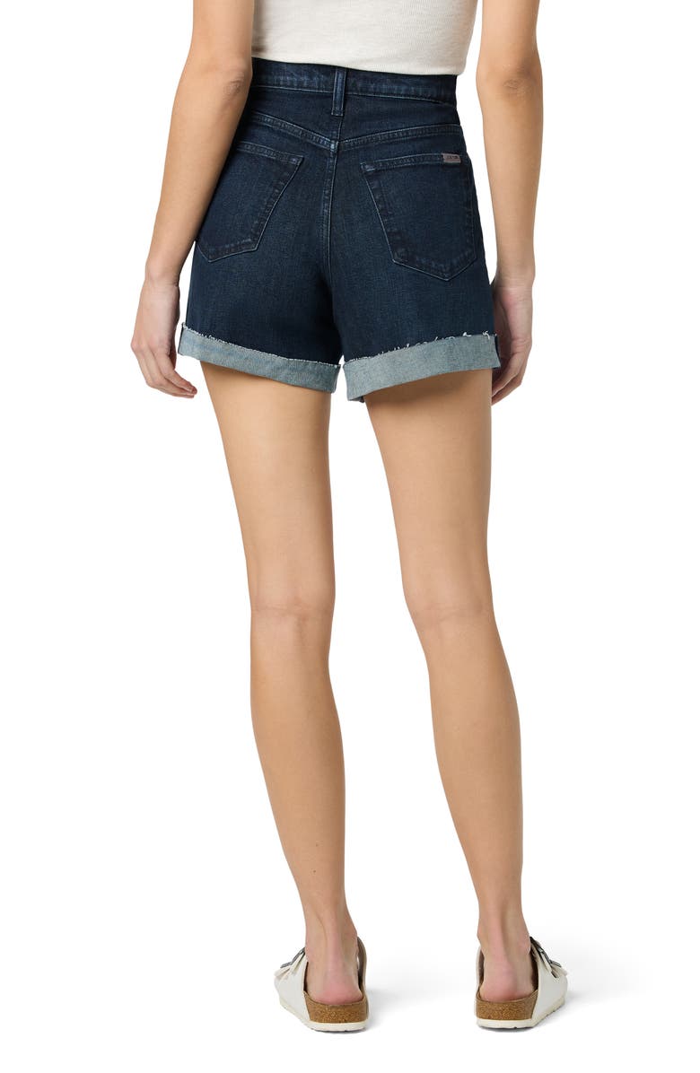Joe's Raw Hem High Waist Denim Shorts, Alternate, color, Bangkok