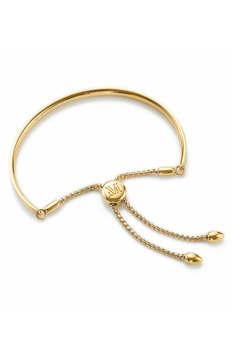 Monica Vinader Fiji Chain Bracelet, Main, color, Yellow Gold