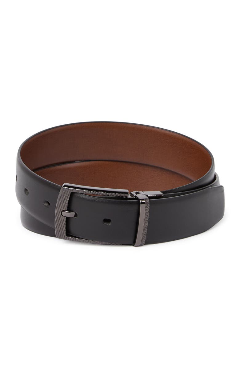 Original Penguin Shanghai Buckle Belt, Main, color, Black