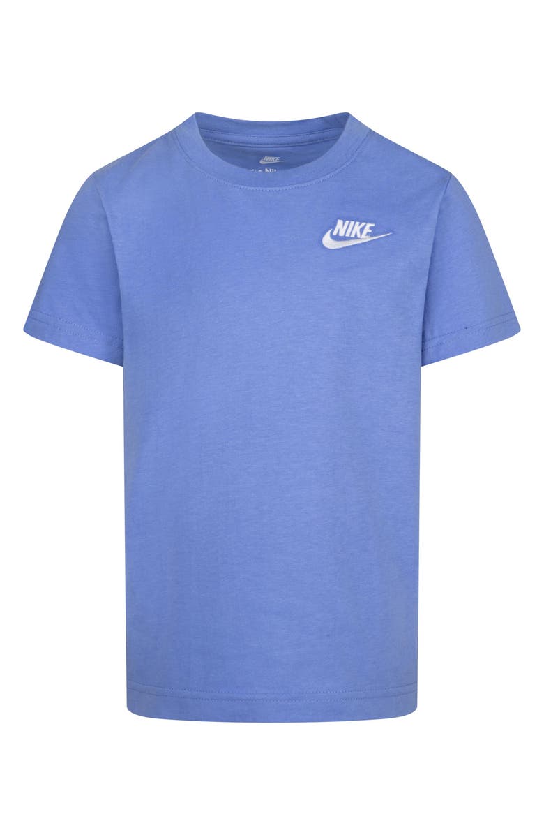 Nike Embroidered Logo Crew Neck T-Shirt, Main, color, Nike Polar