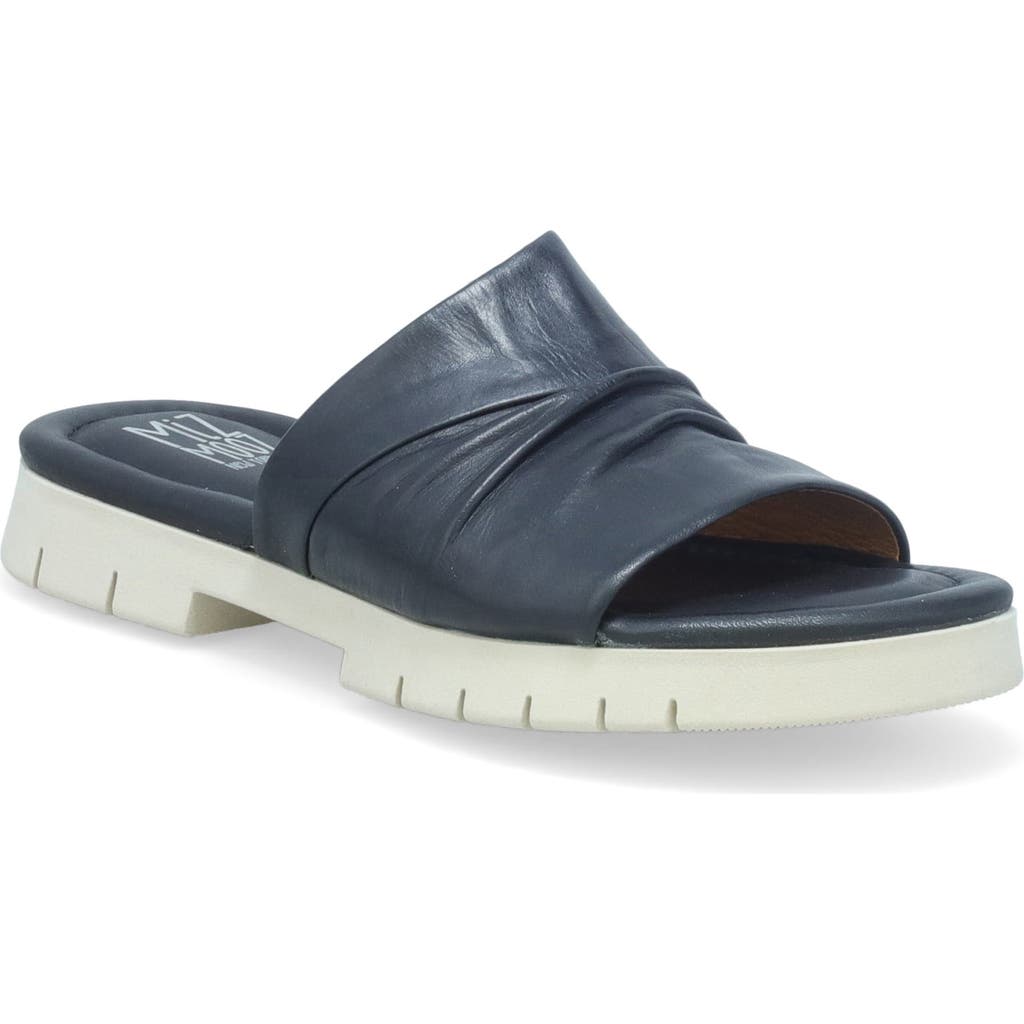Miz Mooz Claribel Leather Sandal In Black