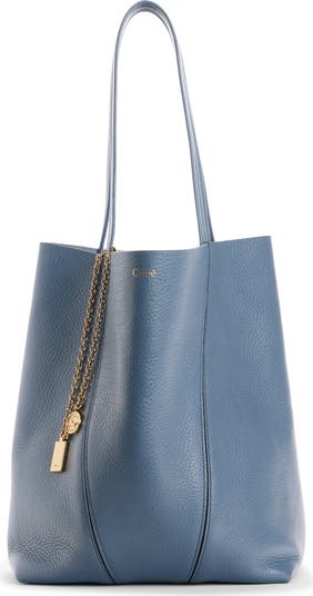 Chloé Small Spin Leather Crossbody Tote | Nordstrom