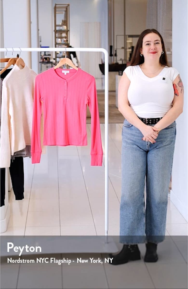 Back to Basics Long Sleeve Lounge Henley, sales video thumbnail