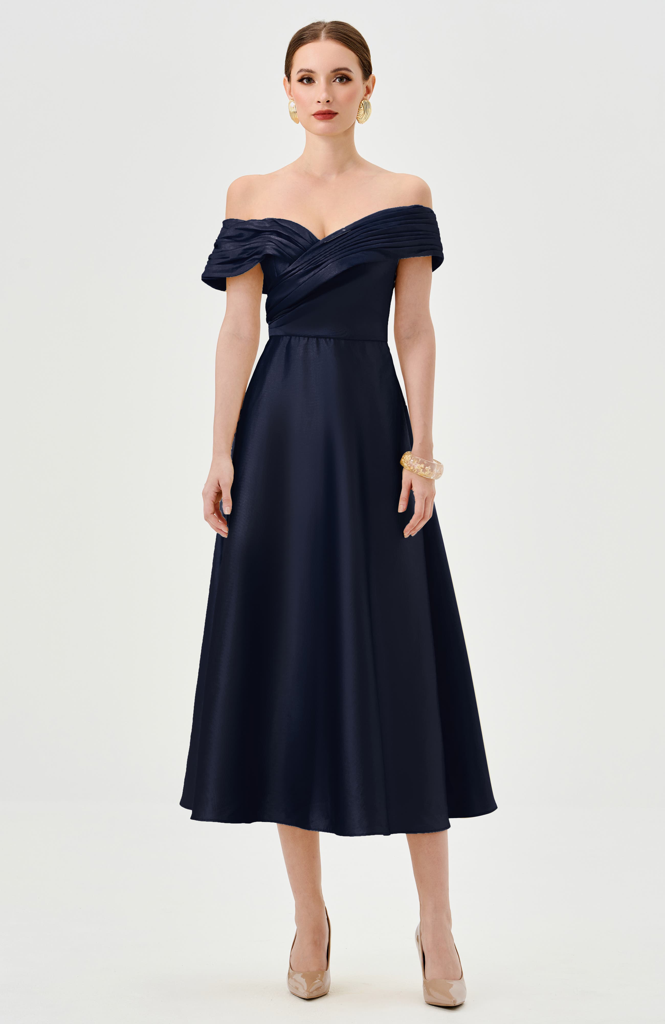 Wynter Off Shoulder Midi - image 2