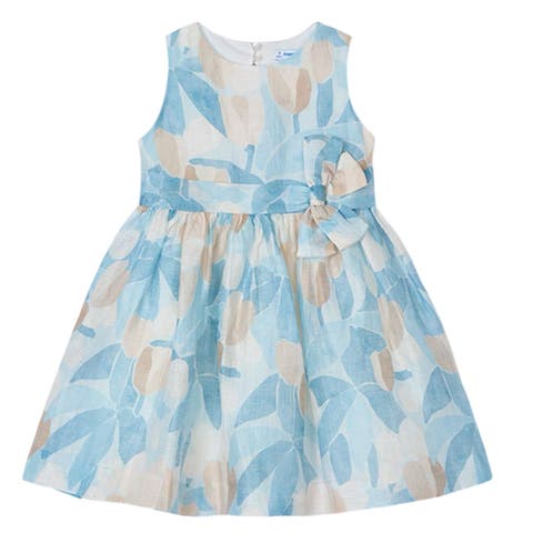 Floral Printed Dress (Toddler, Little Kid & Big Kid)