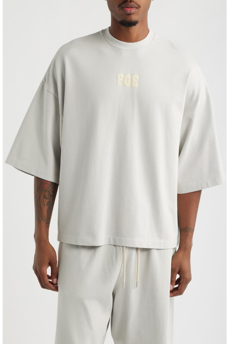 Merch Graphic Cotton T-Shirt, Main, color, WASHED OVERCAST