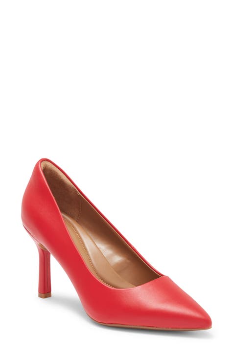 Paige Faux Leather Pump (Women)