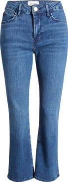 FRAME Le Crop Mid Rise Mini Boot Jeans