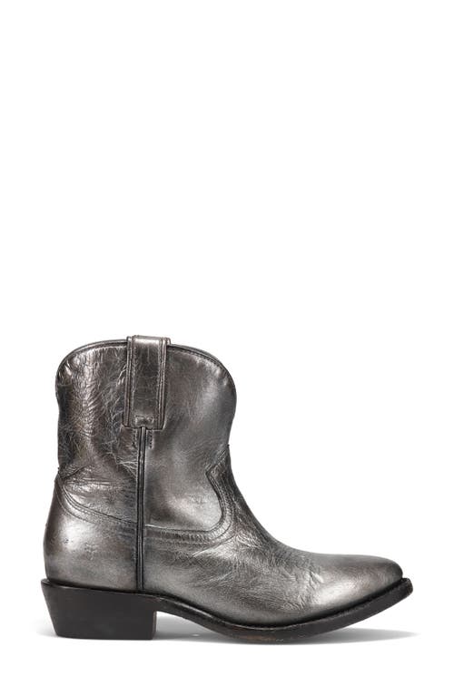 Frye Billy Short Western Boot In Gray