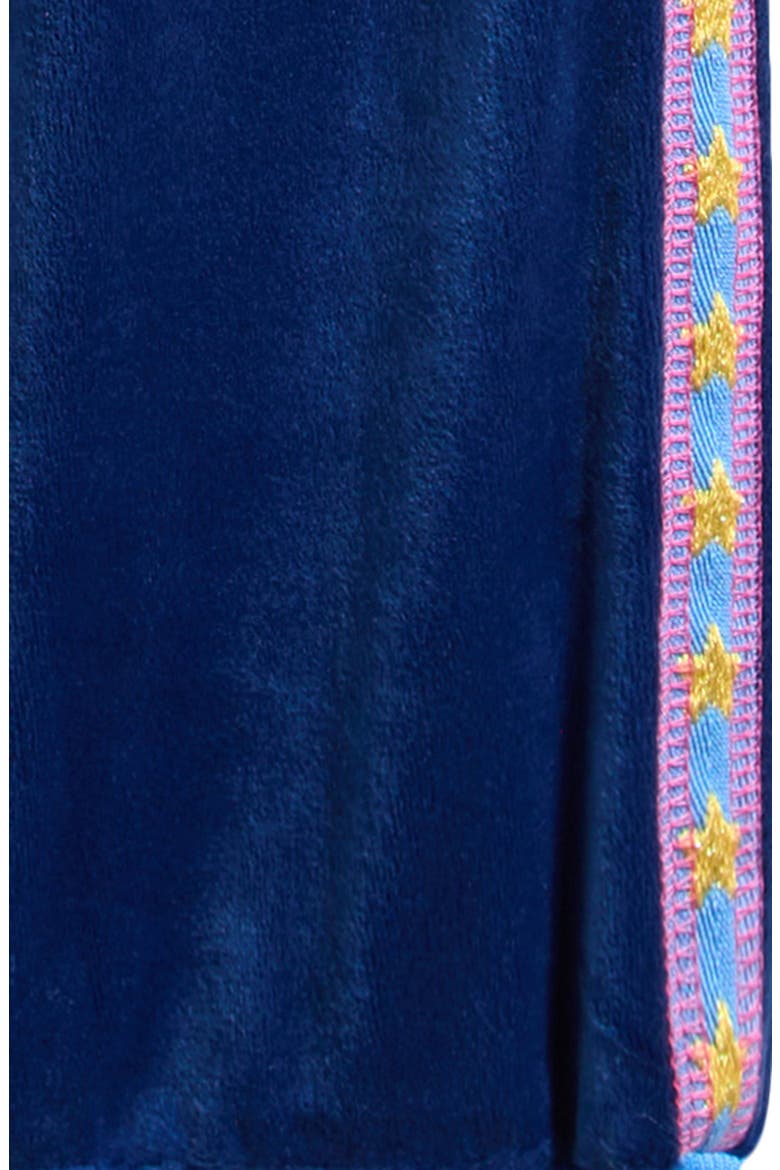 Kids' Velour Cargo Joggers, Alternate, color, ROYAL BLUE