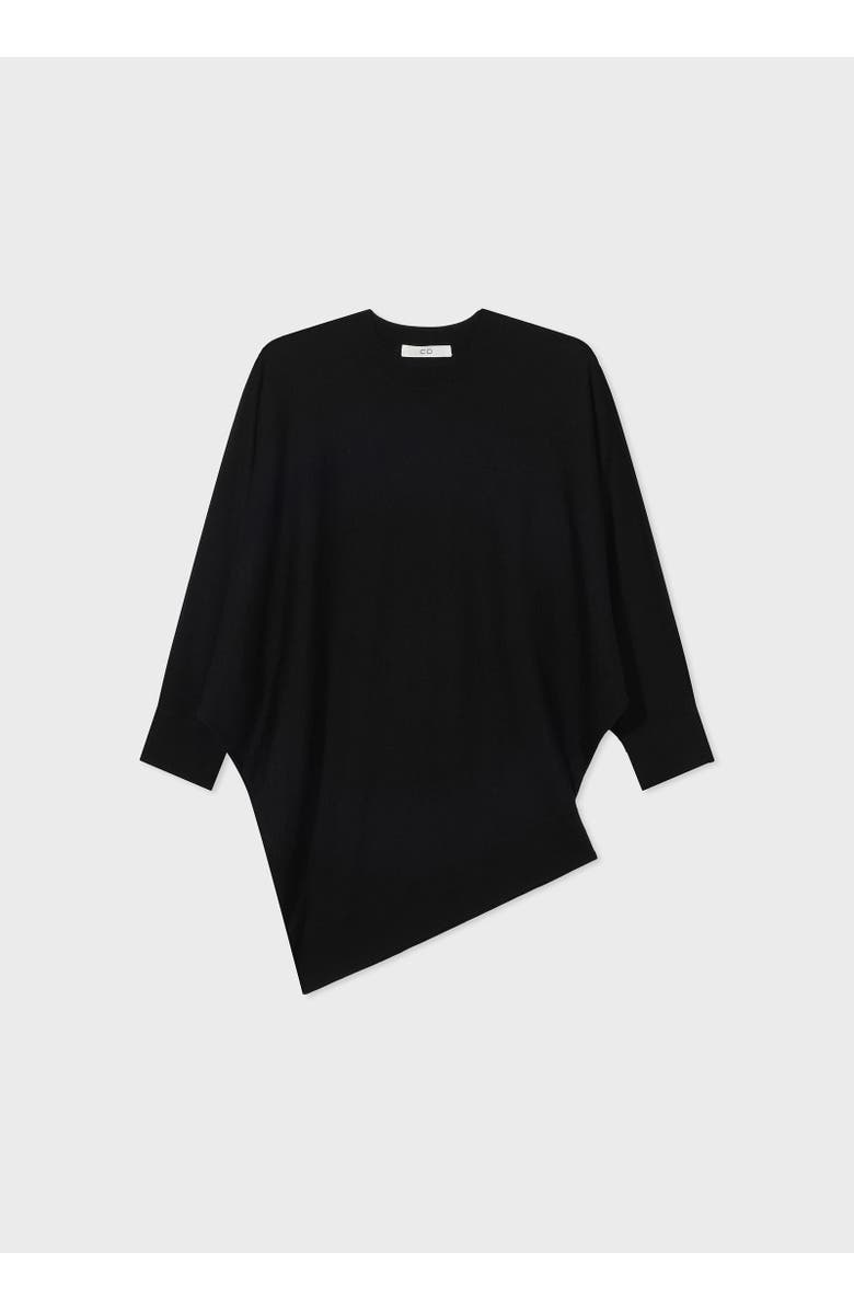 CO Draped Knit Top in Fine Cashmere, Alternate, color, 