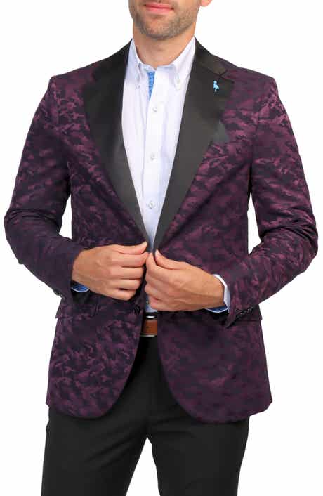 TailorByrd Camo Jacquard Dinner Jacket