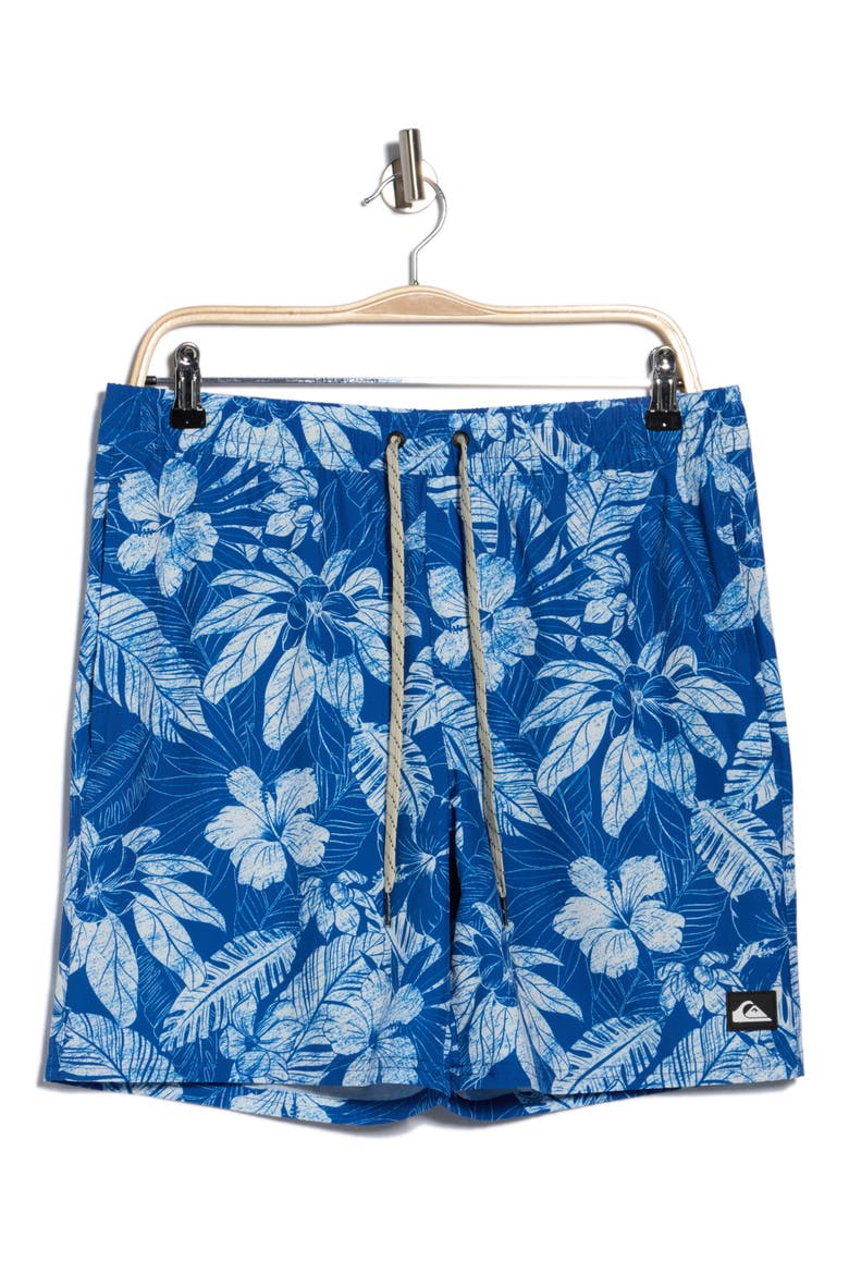 Wave Volley Swim Shorts, Alternate, color, BLUE QUARTZ