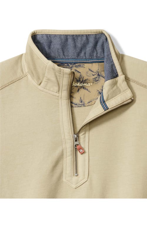 Tommy Bahama Ben & Terry Half Zip Sweatshirt In Multi