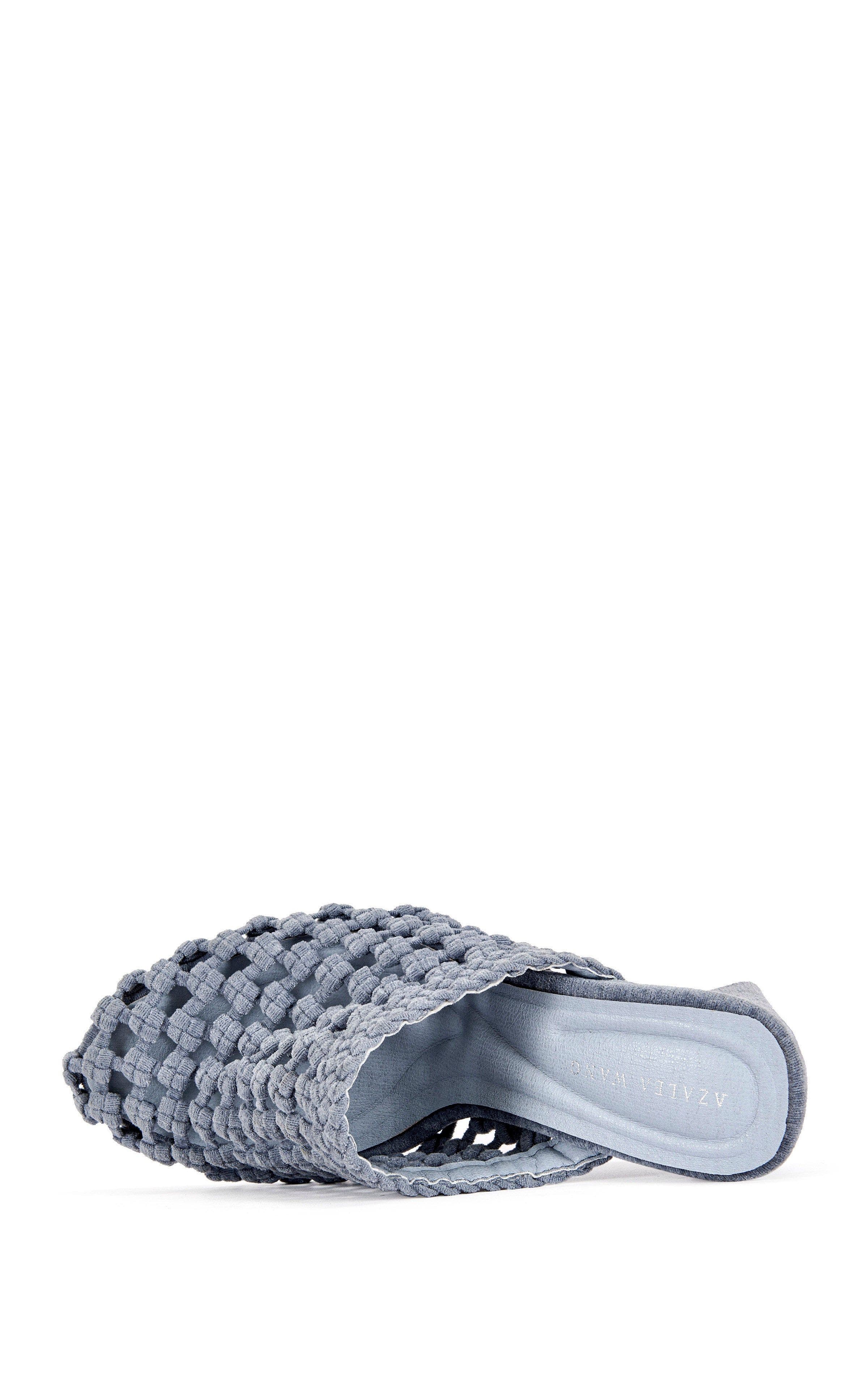 Gwendolyn Wedge Mule, Alternate, color, BLUE