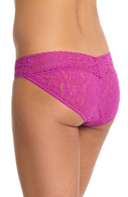Hanky Panky Flora Lace V-cut Bikini Briefs